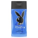 Гель для душа и шампунь для мужчин, Playboy (Плейбой) 250 мл Кул Малибу парфюмированный