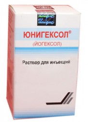 Юнигексол, раствор для инъекций 300 мг йода/мл 50 мл 1 шт флаконы