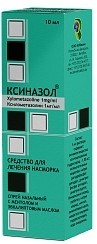 Ксиназол, спрей назальный с ментолом и эвкалиптом 1 мг/мл 10 мл 1 шт